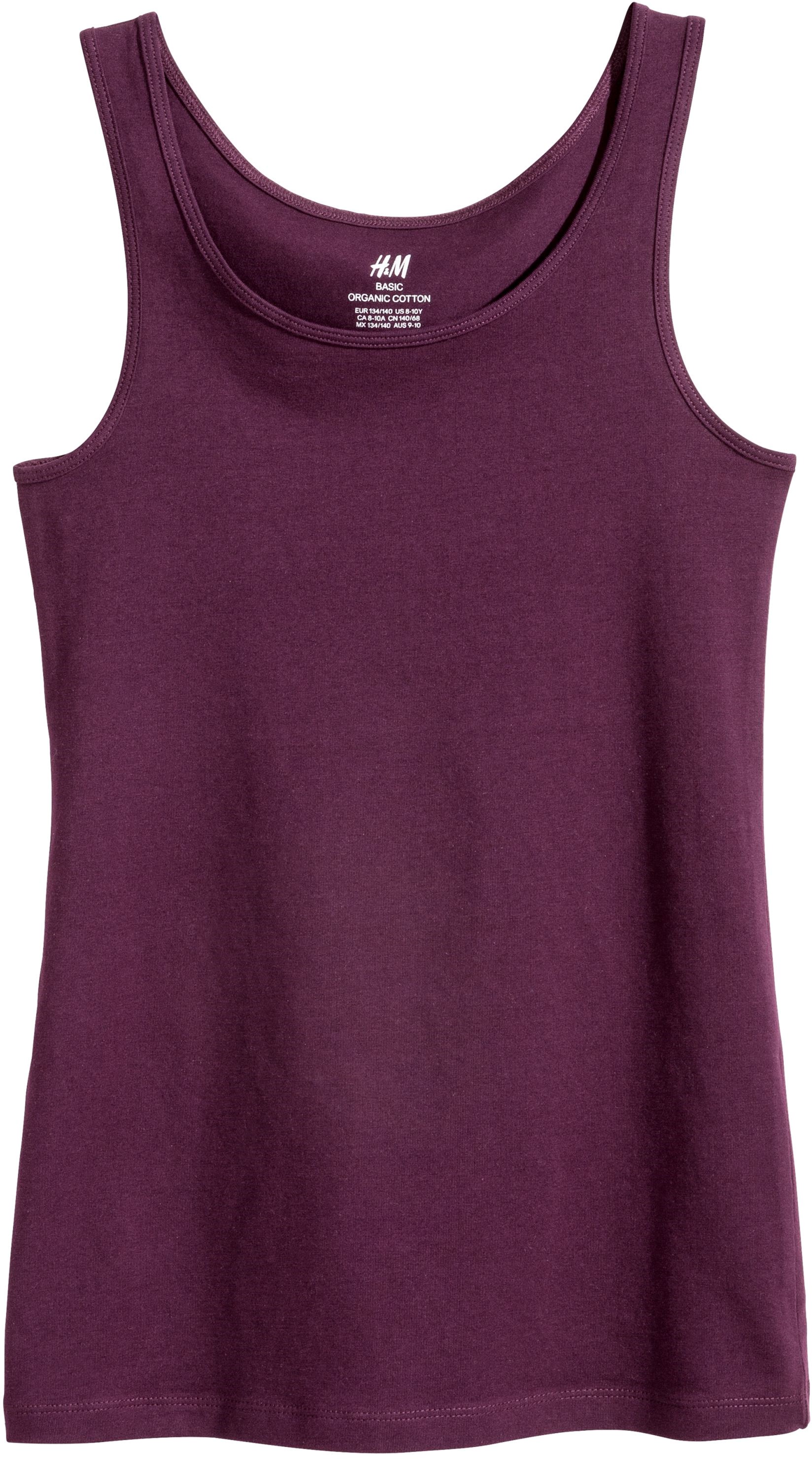 

Майка H&M 5hm09100021 170 см Фиолетовая