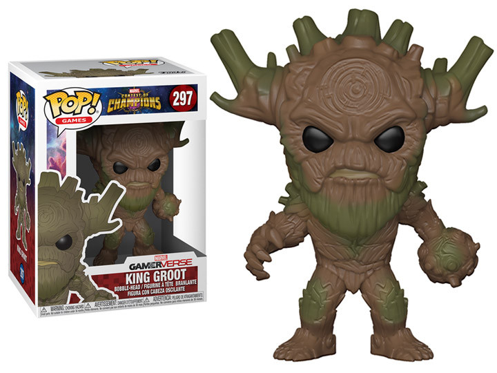 

Фигурка Funko Pop Фанко Поп Contest of Champions Битва чемпионов Король Грут King Groot 10 см CC KG 297