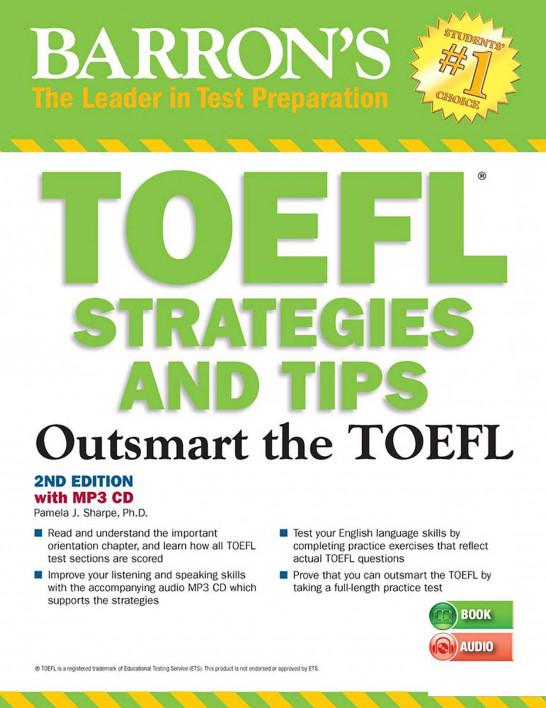 

TOEFL Strategies and Tips (+ CD-ROM) (995632)