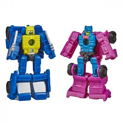 

Набор трансформеров Hasbro Transformers WFC Micromaster Race Track Patrol 3,8 см 2 шт (17-6282715)