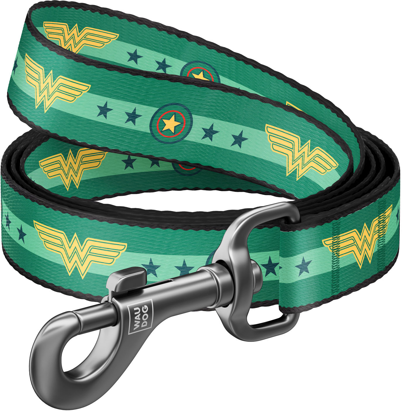 

Поводок для собак нейлоновый Collar WAUDOG Nylon, рисунок "Чудо-женщина 2", M, Ш 20 мм, Дл 122 см (0120-2016)