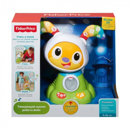 

Интерактивный щенок робота БиБо Fisher-Price (рус.) (17-6006032)