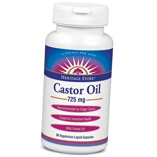 

Castor Oil 725 Heritage Store 60вегкапс (71503002)
