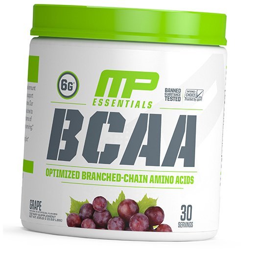

Аминокислоты с разветвленной цепью, ВСАА, BCAA, Muscle Pharm 215г Виноград (28140002)