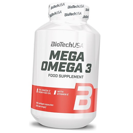 

Mega Omega 3 BioTech (USA) 180гелкапс (67084001)