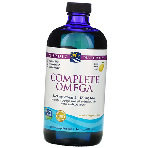

Complete Omega Liquid Nordic Naturals 473мл Лимон (67352028)