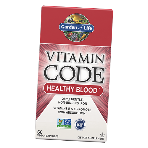 

Garden of Life Vitamin Code Healthy Blood 60вегкапс (36473016)