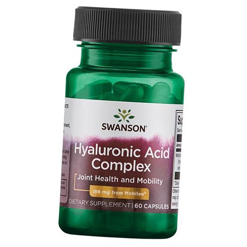 

Витамины Swanson Hyaluronic Acid Complex 166 60капс (68280001)