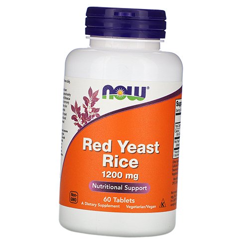 

Red Yeast Rice 1200 Now Foods 60таб (71128083)
