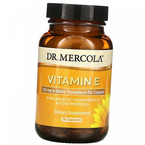 

Витамин Е, Смесь токоферолов, Vitamin E, Dr. Mercola 30капс (36387027)