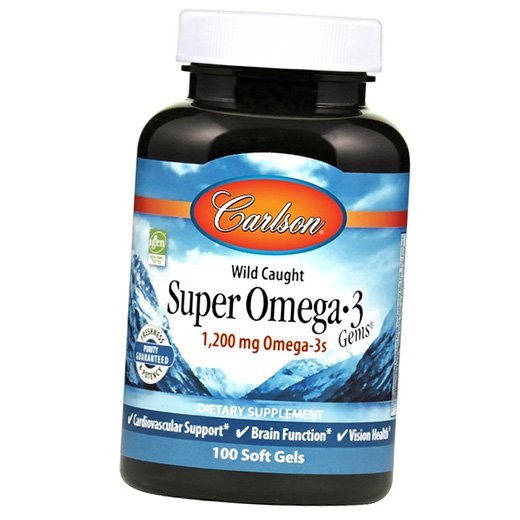 

Super Omega-3 1200 Carlson Labs 100гелкапс (67353019)