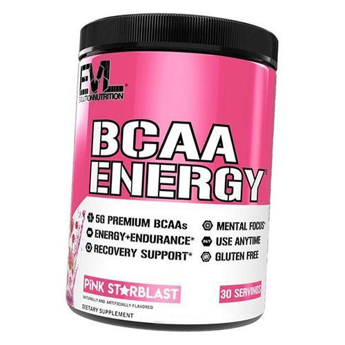 

BCAA Energy Evlution Nutrition 270г Розовый старбласт (28385002)