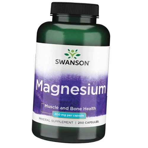 

Магний Оксид, Magnesium, Swanson 250капс (36280069)