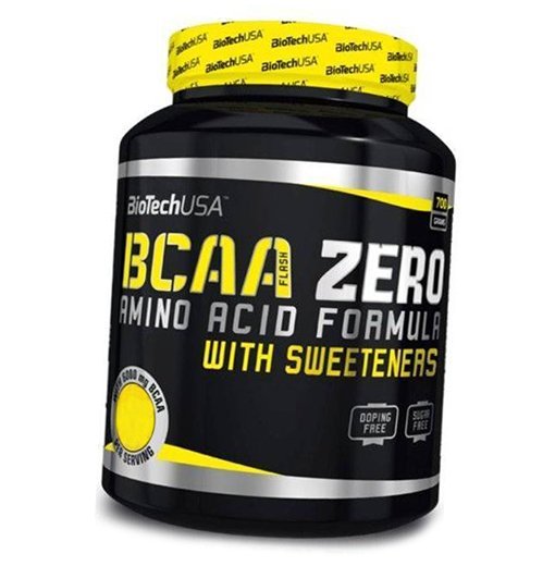 

Аминокислоты ВСАА и Глютамином, BCAA Zero, BioTech (USA) 700г Холодный чай с лимоном (28084010)