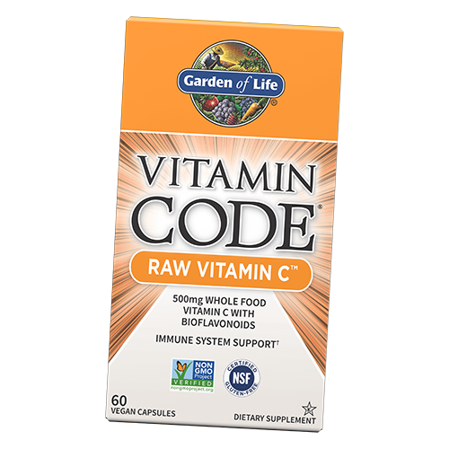 

Garden of Life Vitamin Code Raw Vitamin C 60вегкапс (36473008)