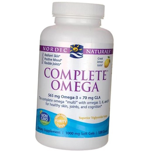 

Complete Omega Nordic Naturals 120гелкапс Лимон (67352008)