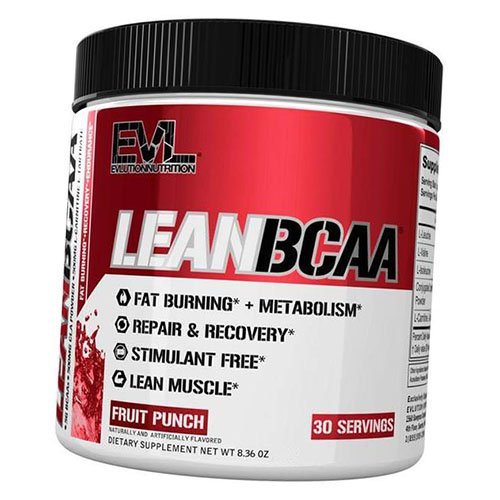 

Lean BCAA Evlution Nutrition 240г Фруктовый пунш (28385005)