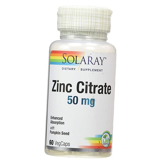 

Solaray Zinc Citrate 60вегкапс (36411057)