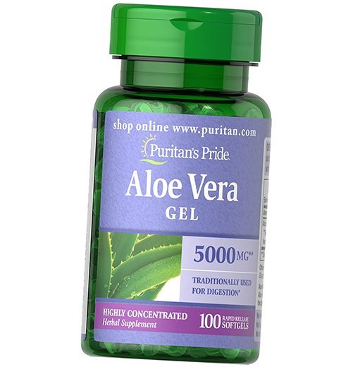 

Алоэ Вера, Aloe Vera Extract, Puritan's Pride 100гелкапс (71367037)