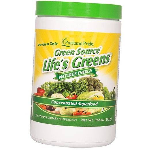 

Green Source Life's Greens Puritan's Pride 273г (71367036)