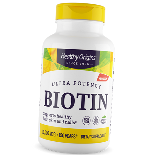 

Биотин высокоактивный, Biotin 10000, Healthy Origins 150вегкапс (36354027)