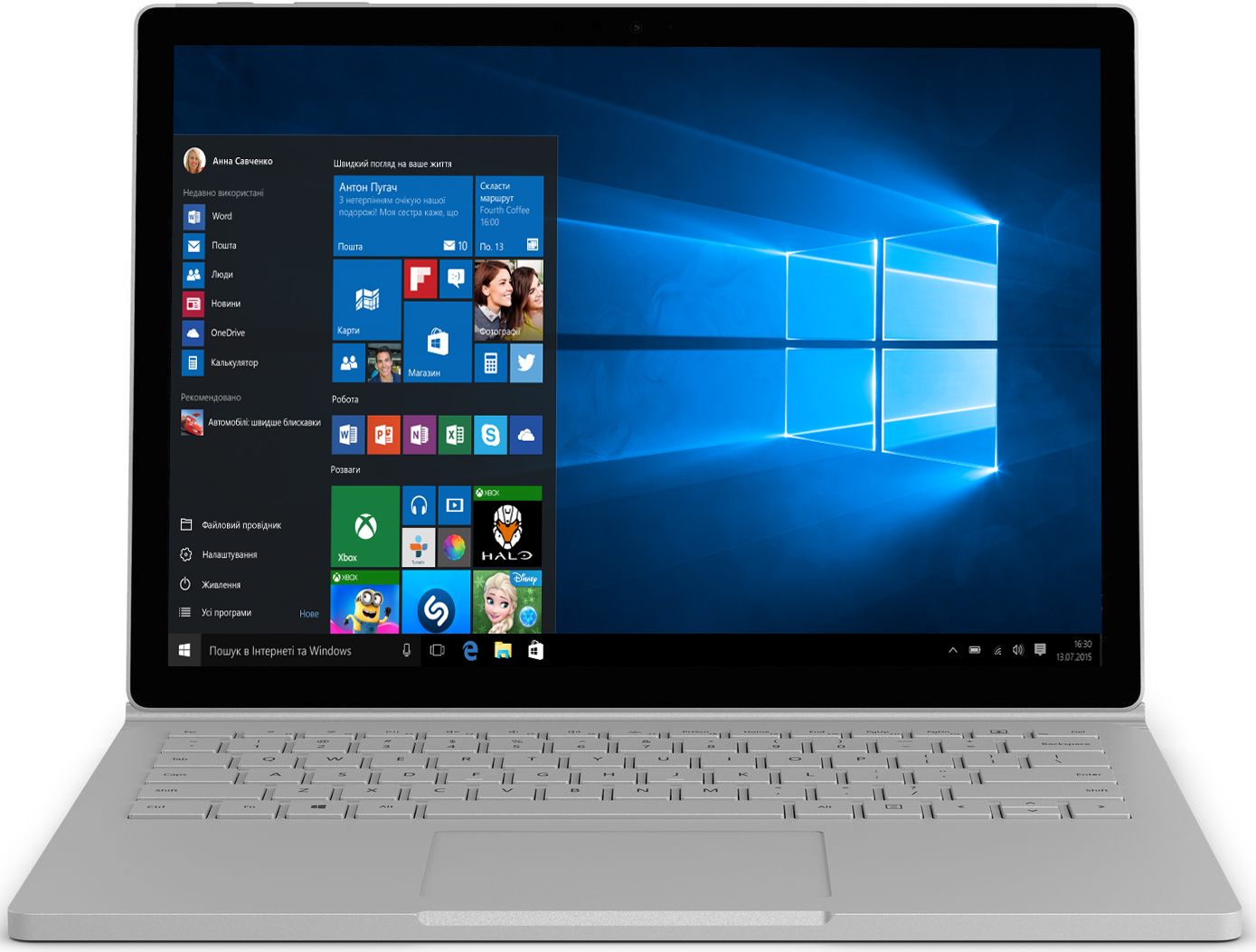 

Ноутбук Microsoft Surface Book 2 (HN6-00001) Silver