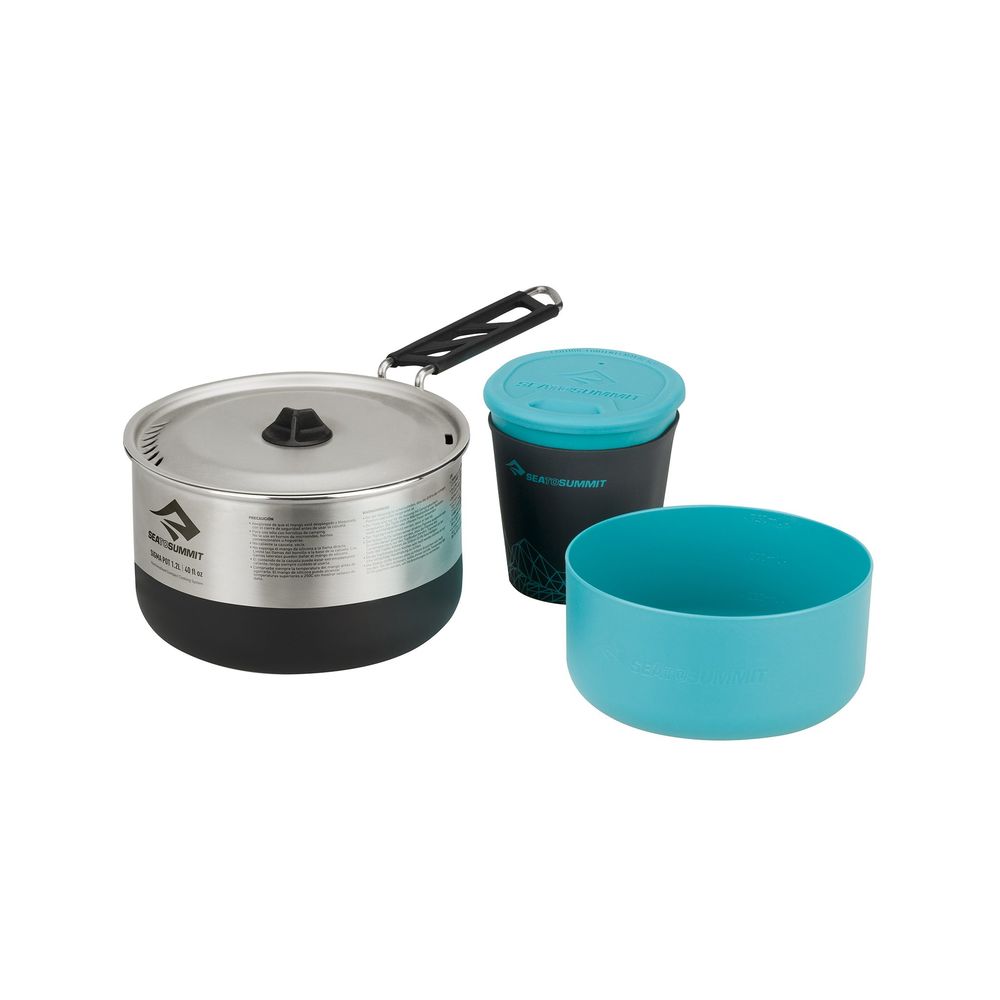 

Набор посуды Sea To Summit Sigma Cookset 1.1 Серый-Синий