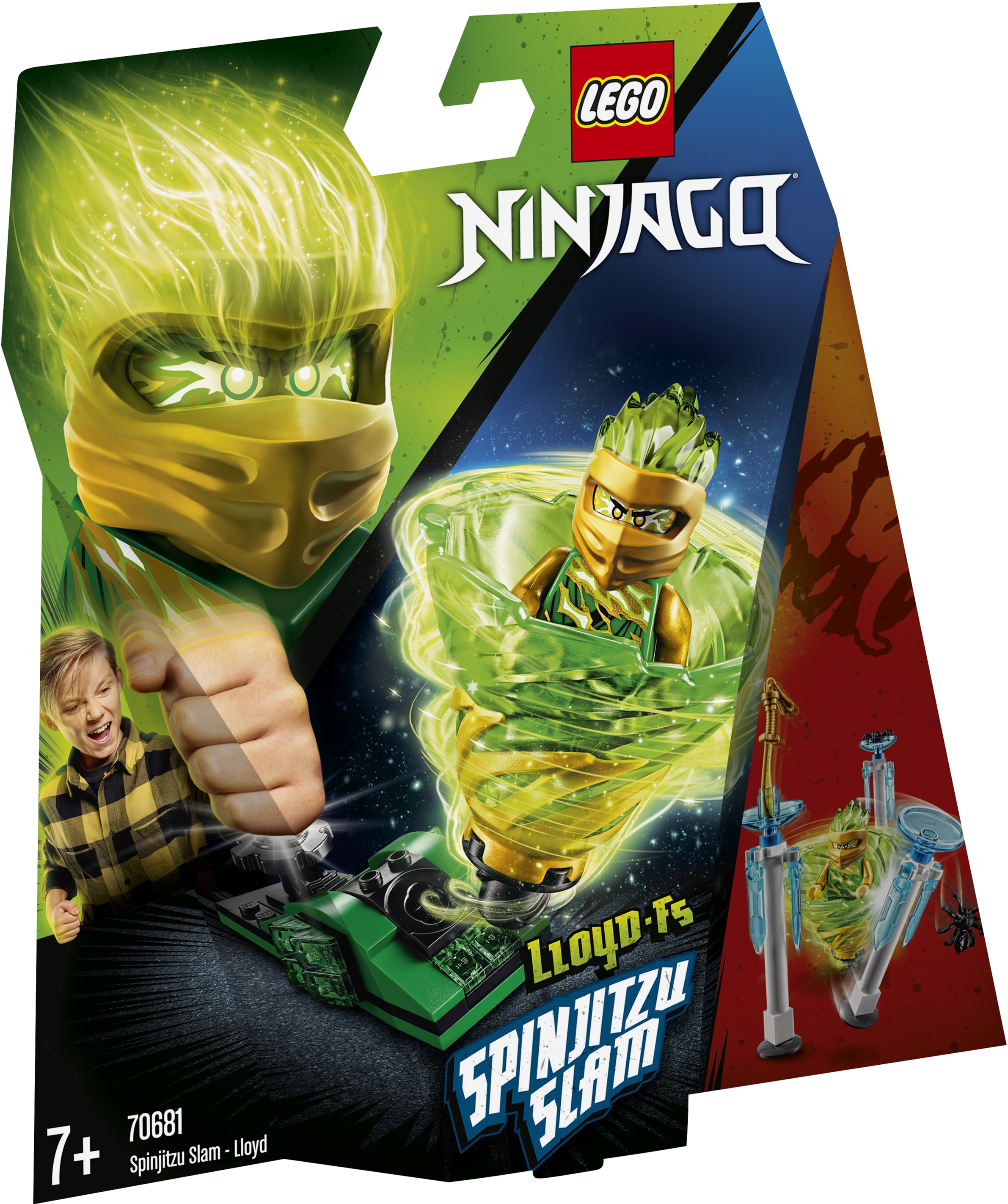 leluu776本セット Конструктор LEGO Ninjago Бой мастеров кружитцу - Ллойд 70 деталей