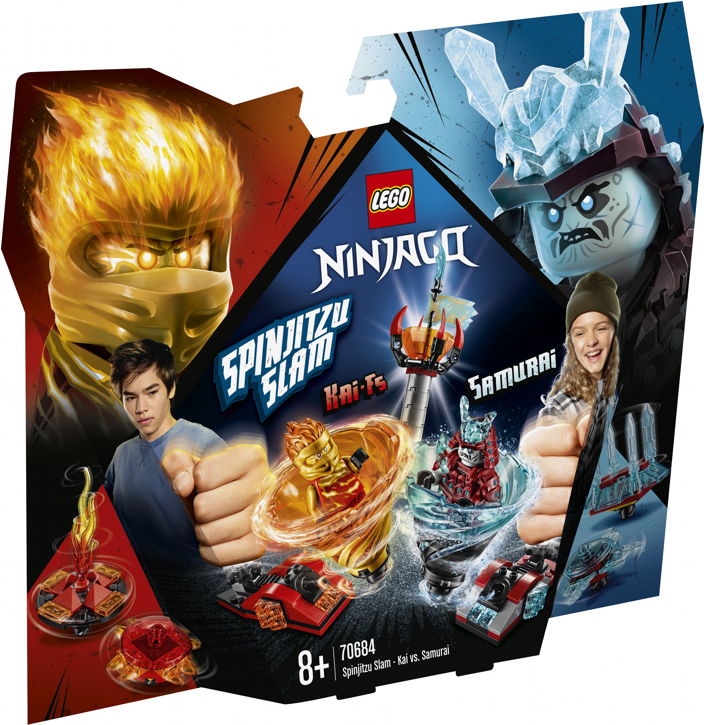 Конструктор LEGO Ninjago Бой мастеров кружитцу - Кай против