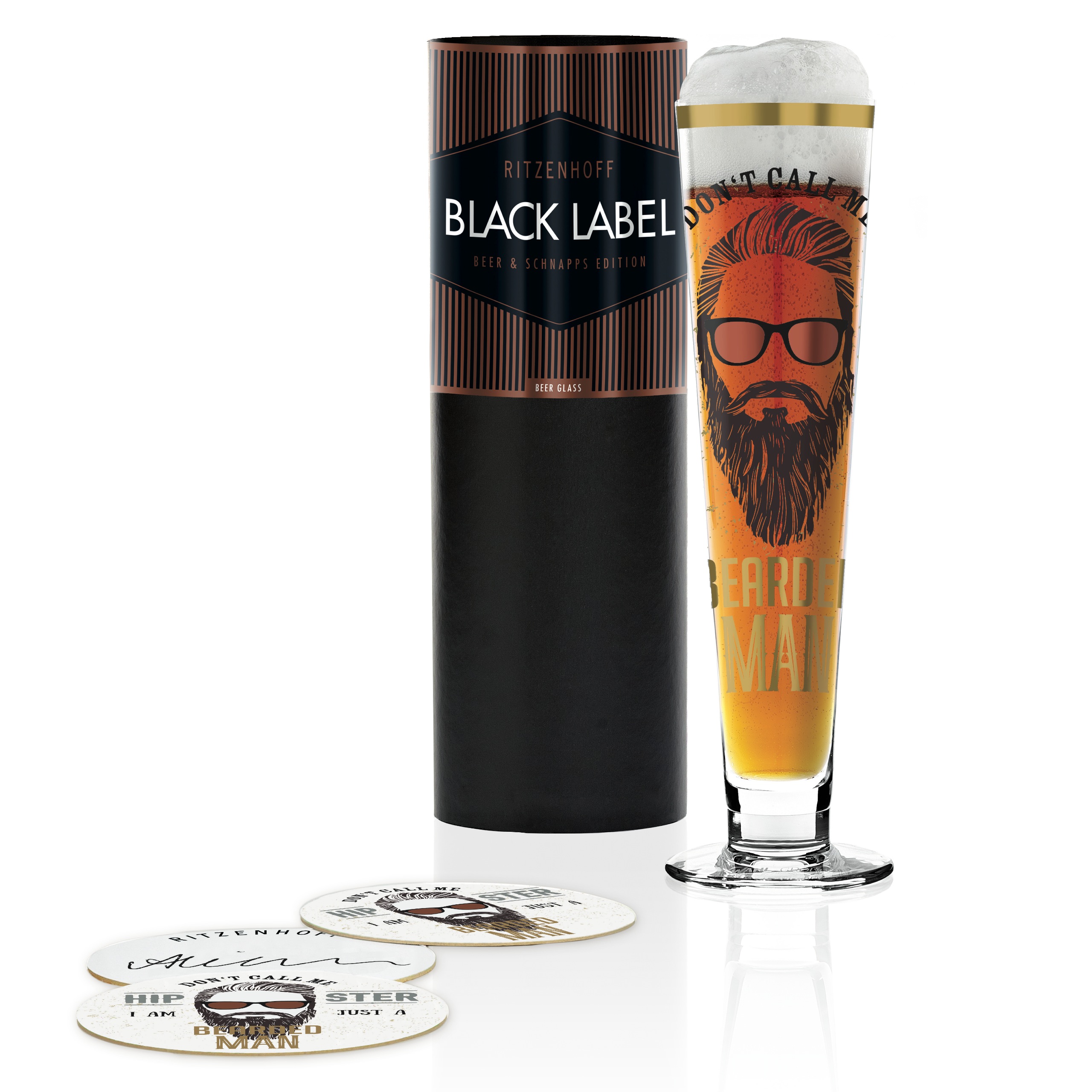 

Пивной бокал Black Label от Alice Wilson, 300 мл