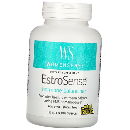 

WomenSense EstroSense Natural Factors 120вегкапс (71406009)