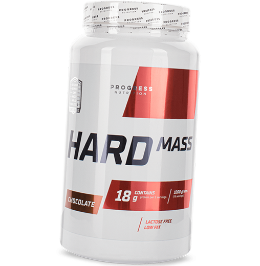 

Гейнер, Hard Mass, Progress Nutrition 1000г Шоколад (30461001)
