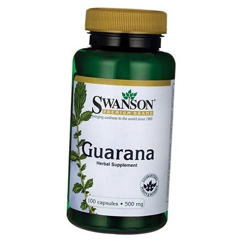 

Экстракт Гуараны, Guarana, Swanson 100капс (17280001)