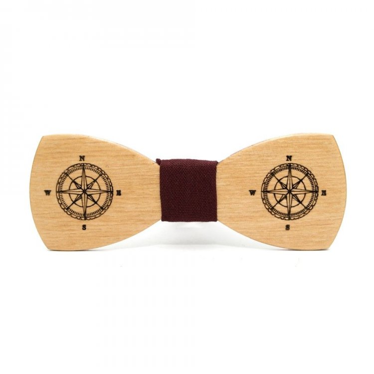 

Галстук Бабочка Gofin wood Компас 11.5 х 4.5 см Дерево (GBDH-8183) 5149401