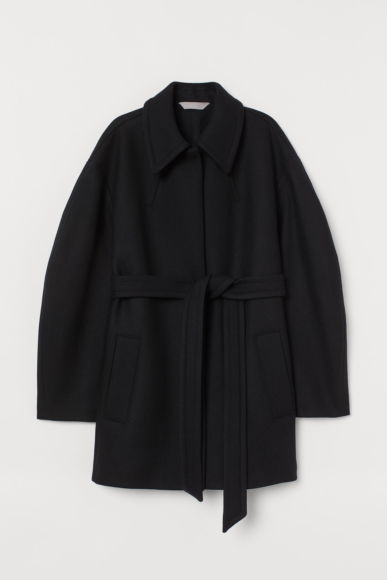 

Пальто H&M 8119530dm 32 Черное