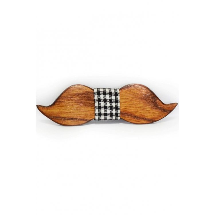 

Галстук-Бабочка Handmade Деревянный Усы Gbd-322 157988