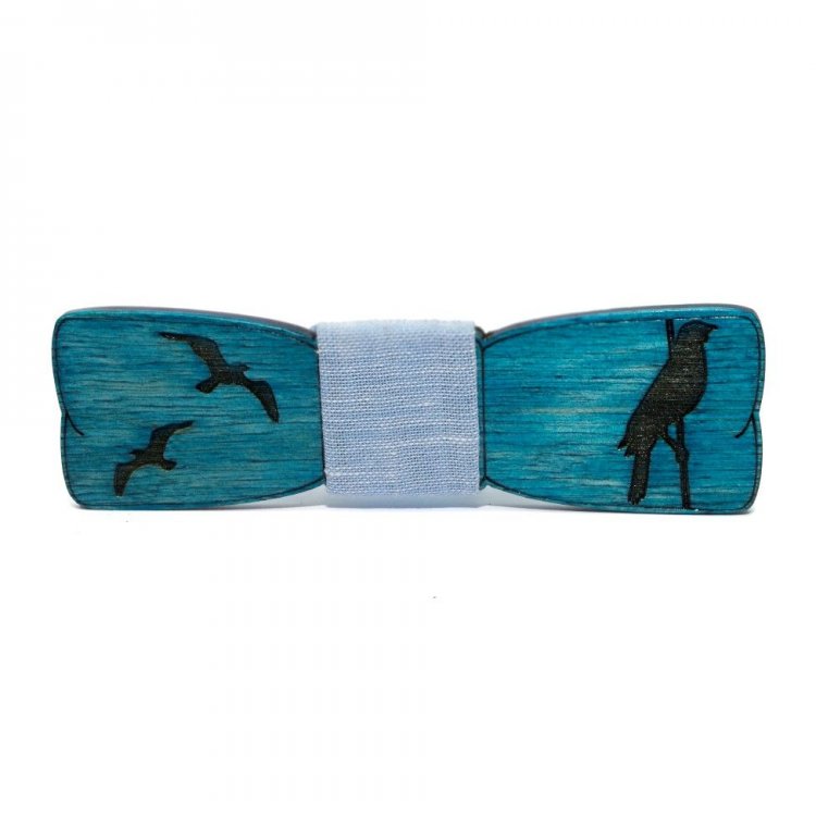 

Галстук-Бабочка Gofin wood С Птичкой 11 x 3.5 см Дерево GBDH-8401 5337879