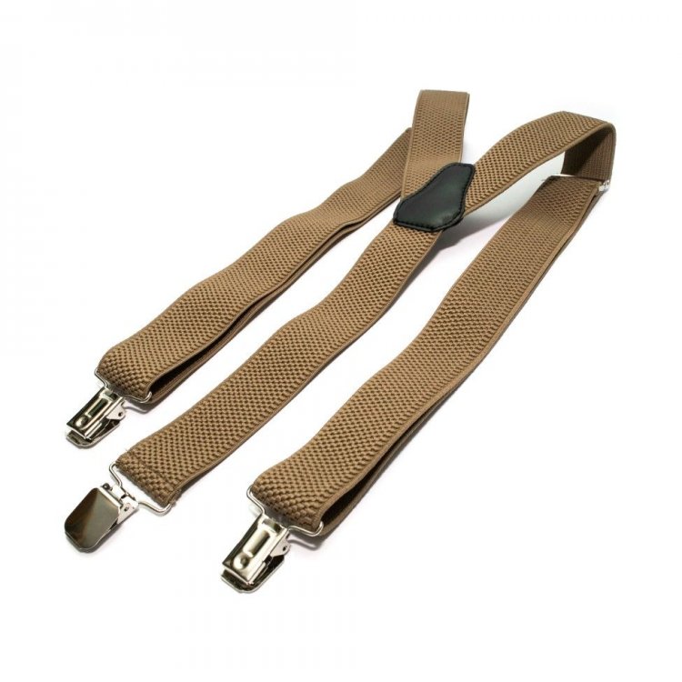 

Подтяжки Gofin suspenders 3.5см Cтрейч-ткань Светло-Коричневые Pbp-4632 5143740