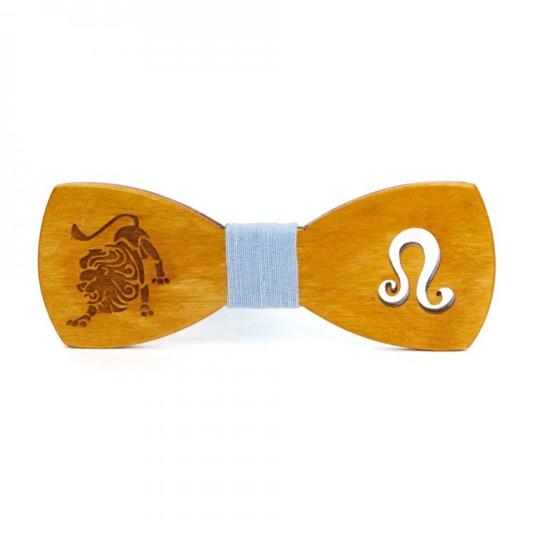 

Галстук Бабочка Gofin wood Знак Зодиака Лев 11.5 x 4.5 см Дерево GBDH-8269 5320674