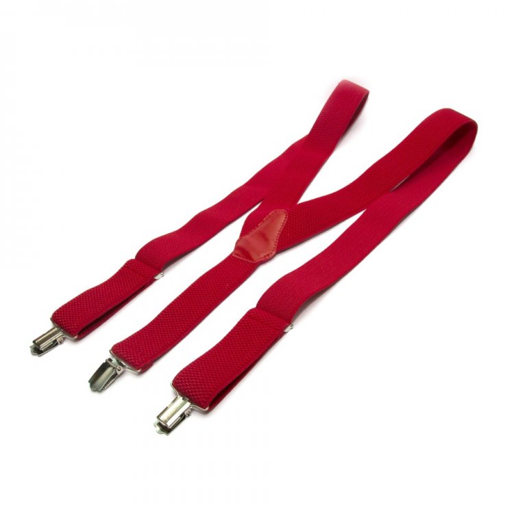 

Мужские Подтяжки Gofin suspenders 3.5см Cтрейч-ткань Красные Pbp-4634 5146404