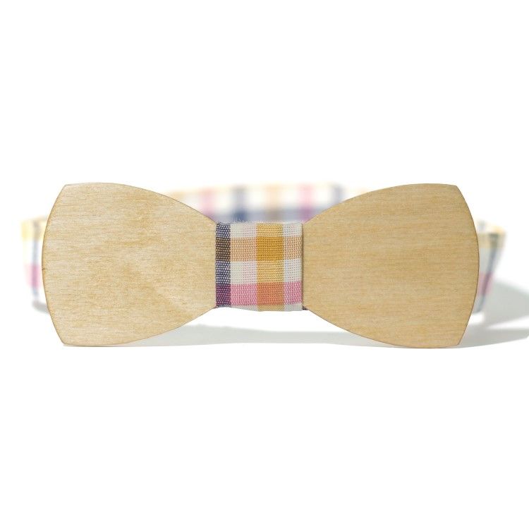 

Галстук Бабочка Gofin wood Классической Формы 11 х 4 см Дерево GBDH-8010 5262954