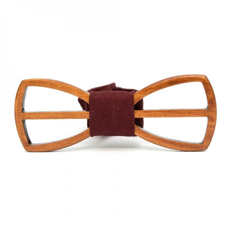 

Детская Галстук-Бабочка Gofin wood С Вырезами 9 x 3 см Дерево GBDH-8370 5344206