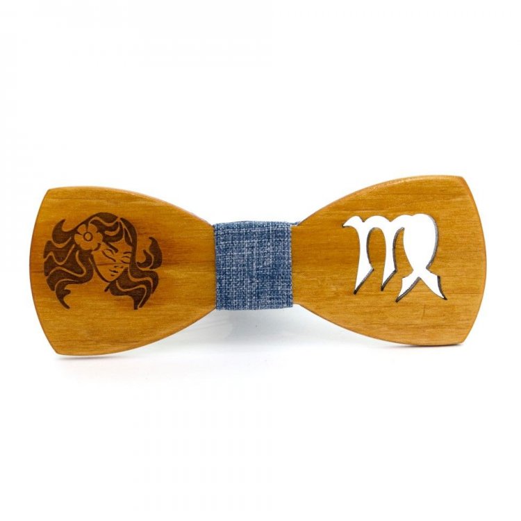 

Галстук Бабочка Gofin wood Знак Зодиака Дева 11.5 x 4.5 см Дерево GBDH-8274 5330220