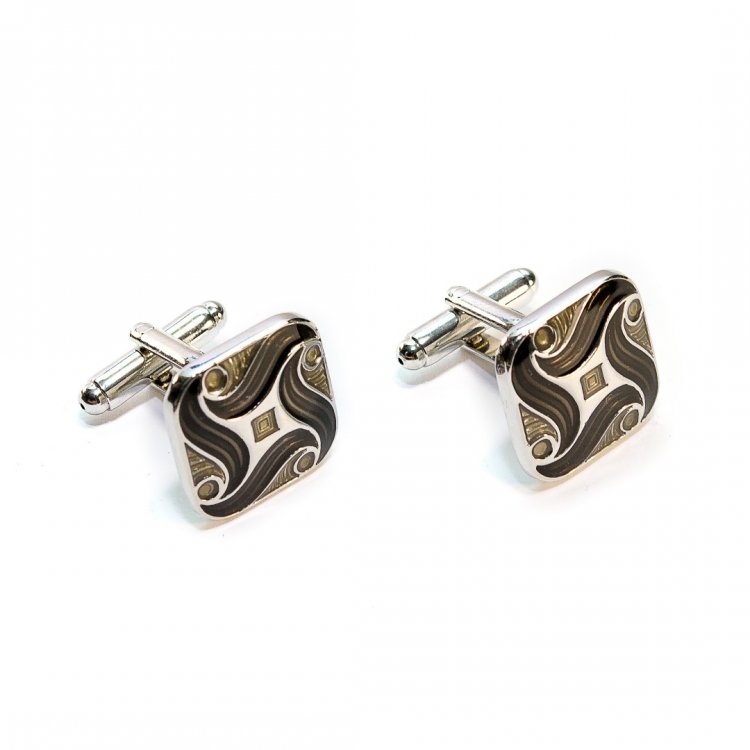 

Запонки Handmade Узор Нержавеющая сталь Zph-1196 5238201