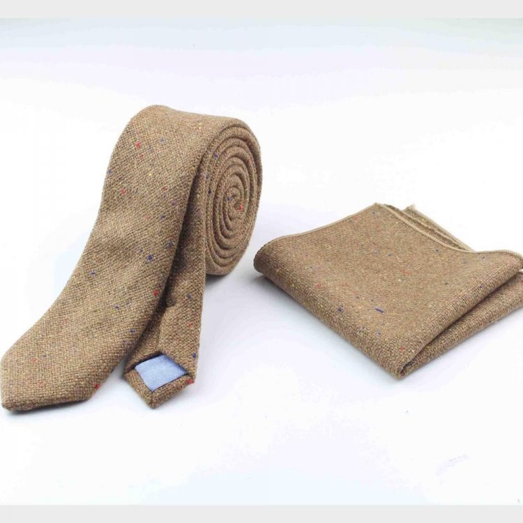 

Набор Handmade Галстук Платок Коричневый Ngp-5608 158427