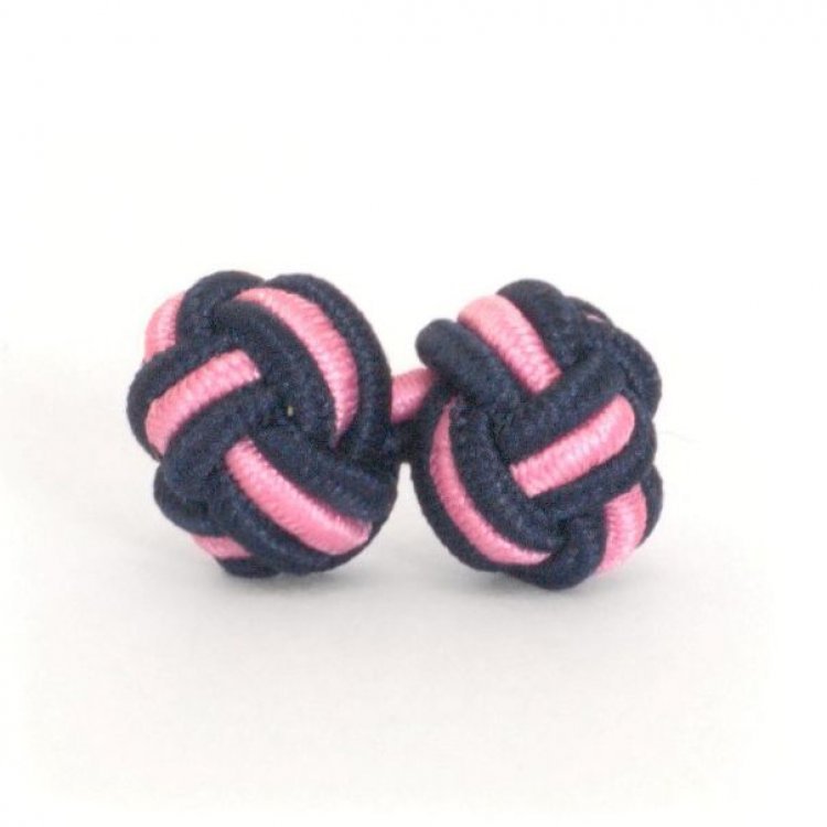 

Запонки Handmade Тканевые Сине-Розовые Zphs-3143 158048