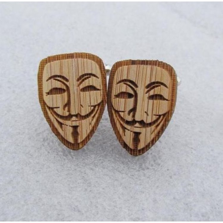 

Запонки Handmade Деревянные Анонимус Dzp-0680 158352