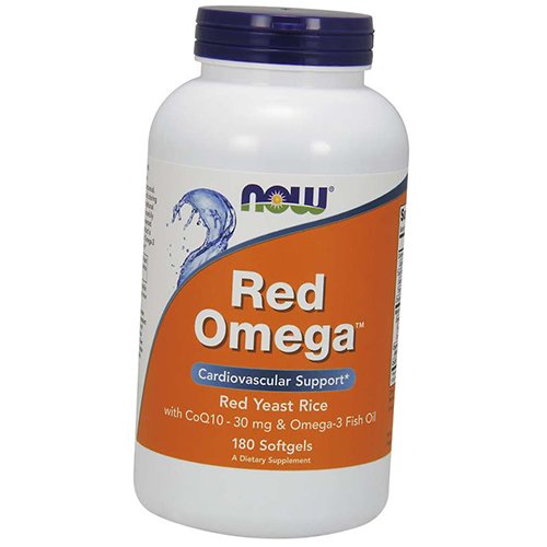

Омега 3, Red Omega, Now Foods 180гелкапс (67128024)