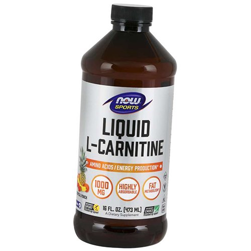 

Жиросжигатель Now Foods Carnitine Liquid 1000 473мл Тропический пунш (02128013)