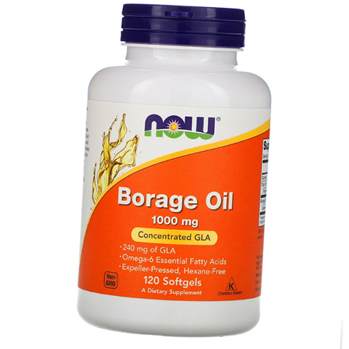

Borage Oil 1000 Now Foods 120гелкапс (67128014)